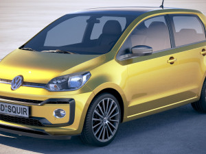 Volkswagen Up 5-door 2018 Modèle 3D