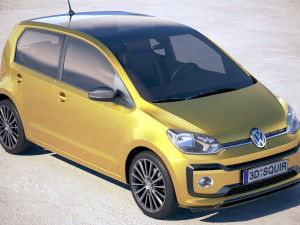 Volkswagen Up 5-door 2018 3D 모델