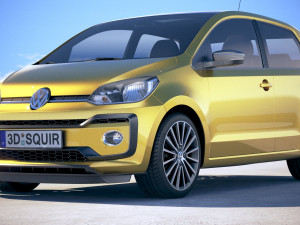 Volkswagen Up 5-door 2018 3D 모델