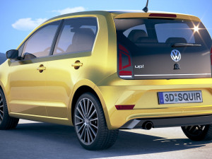 Volkswagen Up 5-door 2018 3D 모델
