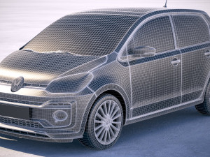Volkswagen Up 5-door 2018 3D 모델