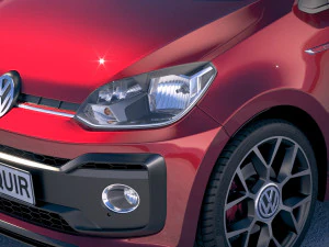 Volkswagen Up GTI 3-door 2018 3D Model
