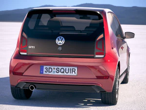 Volkswagen Up GTI 3-door 2018 3D Model
