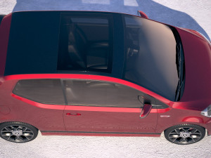 Volkswagen Up GTI 3-door 2018 3D Model