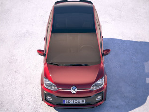 Volkswagen Up GTI 3-door 2018 3D Model