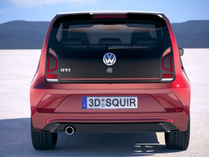 Volkswagen Up GTI 3-door 2018 3D Model