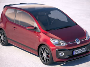 Volkswagen Up GTI 3-door 2018 3D Model