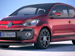 Volkswagen Up GTI 3-door 2018 3D Model