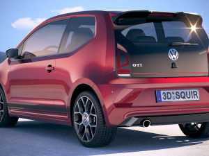 Volkswagen Up GTI 3-door 2018 3D Model