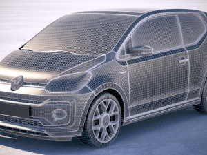 Volkswagen Up GTI 3-door 2018 3D Model