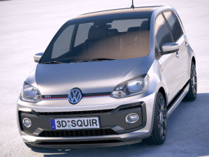 Volkswagen Up GTI 5-door 2018 Modello 3D