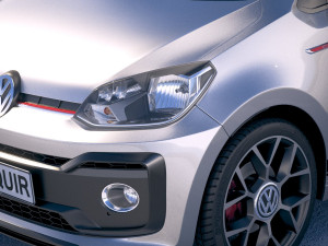 Volkswagen Up GTI 5-door 2018 Modello 3D