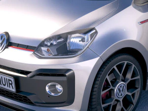 Volkswagen Up GTI 5-door 2018 3D Model