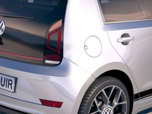 Volkswagen Up GTI 5-door 2018 3D Model