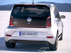 Volkswagen Up GTI 5-door 2018 Modello 3D