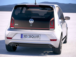 Volkswagen Up GTI 5-door 2018 3D Model