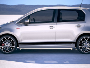 Volkswagen Up GTI 5-door 2018 Modello 3D