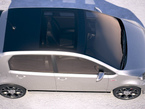 Volkswagen Up GTI 5-door 2018 Modello 3D