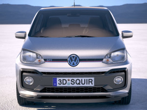 Volkswagen Up GTI 5-door 2018 Modello 3D