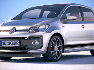 Volkswagen Up GTI 5-door 2018 Modello 3D