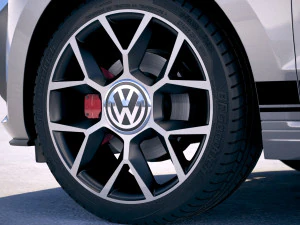 Volkswagen Up GTI 5-door 2018 3D Model