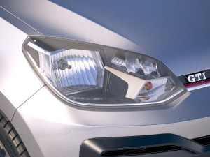 Volkswagen Up GTI 5-door 2018 Modello 3D