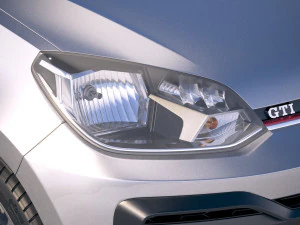 Volkswagen Up GTI 5-door 2018 3D Model