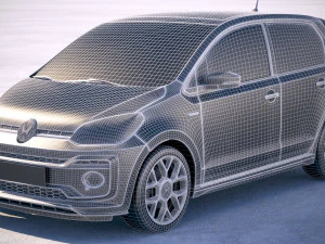 Volkswagen Up GTI 5-door 2018 3D Model