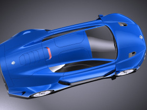 Volkswagen XL Sport 2015 vray 3D Модель