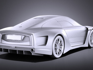 Volkswagen XL Sport 2015 vray 3D Модель