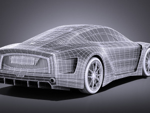 Volkswagen XL Sport 2015 vray 3D Модель