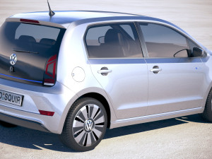 Volkswagen E-Up 2019 3D Model