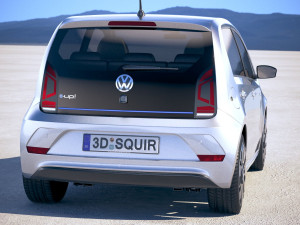 Volkswagen E-Up 2019 3D Model