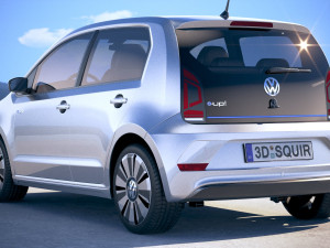 Volkswagen E-Up 2019 3D Model