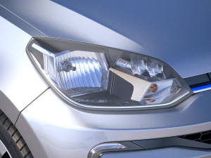 Volkswagen E-Up 2019 3D Model