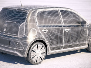 Volkswagen E-Up 2019 3D Model