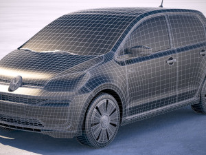 Volkswagen E-Up 2019 3D Model