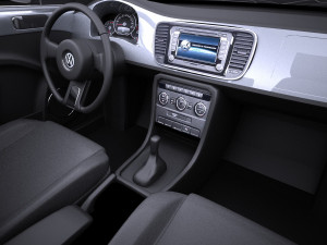 Volkswagen Ibeetle Convertible 2015 vray Modello 3D