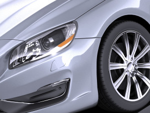 Volvo S60 2014 vray Modello 3D