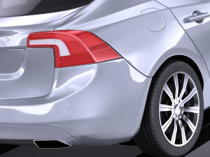 Volvo S60 2014 vray Modello 3D