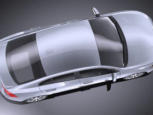 Volvo S60 2014 vray 3D Model