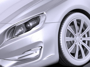 Volvo S60 2014 vray Modello 3D