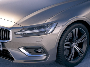 Volvo S60 2019 3D Model