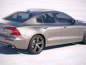 Volvo S60 2019 3D Model