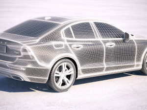Volvo S60 2019 3D Model