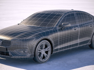 Volvo S60 2019 3D Model