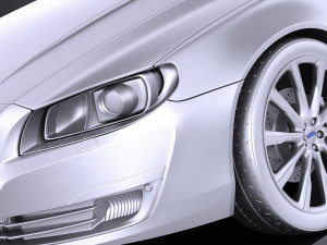 Volvo S80 2014 vray Model 3D