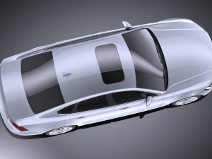 Volvo S90 2017 vray 3D Model