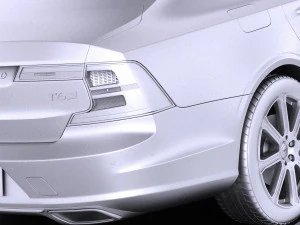 Volvo S90 2017 vray 3D Model