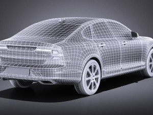 Volvo S90 2017 vray Modèle 3D